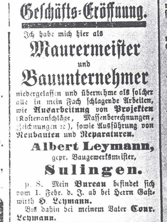 Unternehmen Konrad Leymann Bauunternehmen